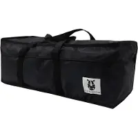 Markenlos Aufbewahrungstasche für Outdoor-Kissen - Extra große Tasche 420D Heavy Duty - Mit Reißverschluss 173 cm Schwarz