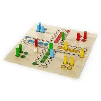 Hess Holz Spielzeug GmbH & C Holzspielzeug Brettspiel „Raus mit Dir“ 4 Personen BxLxH 300x300x40mm