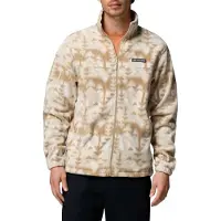 Columbia - Steens Mountain Printed Jacket - Fleecejacke Gr M beige