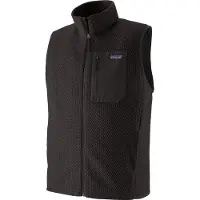 Patagonia - R1 Air Vest - Fleeceweste Gr S schwarz