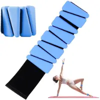Merkloos Verstellbare Handgelenkgewichte, Set mit 2 Stück, jeweils 0,9 kg, für das Training