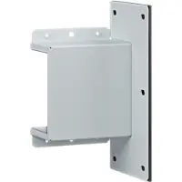 Hager FWKP60100W9016 Wandanschlußstück 60x100 mm weiß pulverbeschichtet
