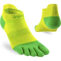 Injinji - Run Lightweight No-Show - Laufsocken Gr 40,5-44 grün