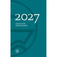 Merkloos Kirchenlicher Amtskalender 2027 in Petrolfarbe