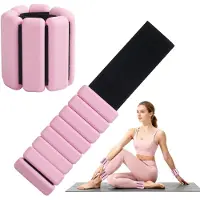 Merkloos 2 verstellbare Handgelenkschwerter, 0,45 kg, Fitness-Set