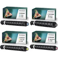 Evoke kompatibler Toner für Canon C-EXV54 CEXV54 4x CMYK:Schwarz,Cyan,Magenta,Gelb 41000 Seiten imageRUNNER ADVANCE C3025i C3125i C3226i