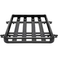 Merkloos Dachkoffer für Auto – Aluminium, Schwarz – 68 kg