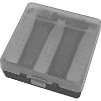 Mtm PMC5 Kompakte Kurzwaffen-Magazintasche, hält 5 Doppelstapel-Magazine, Clear Smoke