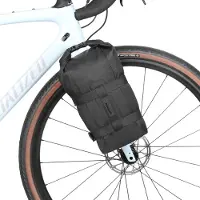 Merkloos Wasserdichte Fahrrad-Vordertasche, 6,5 Liter, mit Rollverschluss