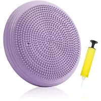 Merkloos Aufblasbares Balancekissen mit Pumpe für Yoga und Fitness