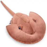 Merkloos Plüschtier, Pferd, dreieckige Form – Weiches Spielzeug – 46 cm