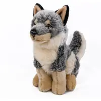 Merkloos Pluche Wolf – Zart und detailliert – 28 cm