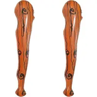 Merkloos Aufblasbarer Höhlenmenschen-Knüppel - 89 cm - 2 Stück