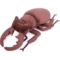 Merkloos Pluche-Stagskäfer – 25 cm, schattiert und realistisch