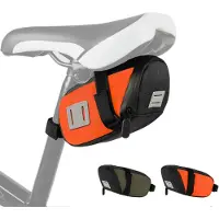 Merkloos Wasserdichte Fahrradtasche mit reflektierenden Streifen für Werkzeug