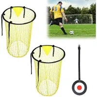 Merkloos 2er-Set Fußballtornetz mit aufhängbaren Elementen