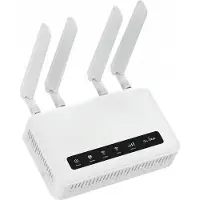 Gl.inet GL-X2000 4G LTE Wi-Fi 6 Router, 2976 Mbit/s, 2x Nano-SIM, 141x86x36 mm