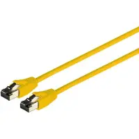 S/CONN Patchkabel CAT 8.1 F/FTP LSZH gelb 1,5m