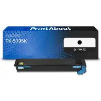 PrintAbout Toner kompatibel mit Kyocera TK-5195K - Schwarz