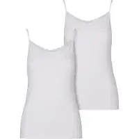 Urban Classics Basic Cotton Lace ärmelloses T-shirt 2 Einheiten