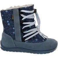 FARE BARE SNĚHULE – Wasserdichte Winterstiefel für Kinder, blau – Größe 28