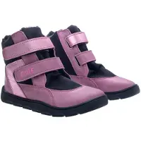 FARE MID-WIDE FROSTKY – Rosa, wasserdichte Winterstiefel für Kinder – Größe 34
