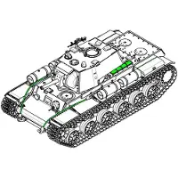 Dripio Plastik-Modellbausatz KV-1 1942, 1:35, mehrfarbig