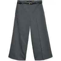 Vero Moda Elma Belt Culotte Wide Leg Hochbundhosen