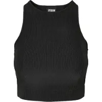 Urban Classics Crop Top ärmelloses T-shirt