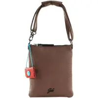 Gabs Leder Umhängetasche Schultertasche Beyonce Crossbody Bag Balsamico taupe