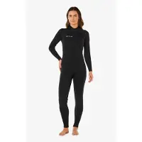 Rip Curl Trad 3/2 Mm Fl Neopren-anzug Mit Langen Ärmeln Und Reißverschluss Am Rücken Für Damen
