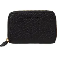 Marc O'Polo Leder Geldbörse Melissa Leather Zip Wallet Black schwarz