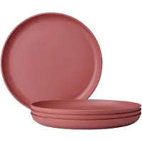 Mepal Abverkauf - Set Frühstücksteller Silueta 230 mm 4 Stück - Vivid mauve - Campingteller set