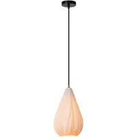 Lucide Design-Pendellampe Cinzia weiße Ø 18,3 cm