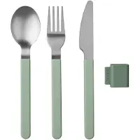 Mepal campinggeschirr - Besteckset Silueta 3-teilig - Nordic sage - Campingbesteck