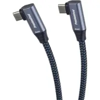 PremiumCord USB-C Kabel 3.2 Gen 2x2 20Gbit/s 5A 100W 0.5m schwarz