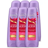 Unilever 6 x Andrélon Conditioner Levendige Kleur - 200 ml - Vorteilspackung - 6 Stücke