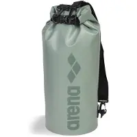 Arena Unisex Erwachsene Team Big Logo Drybag Wasserdichter Roll-Top-Rucksack Strand Pool Outdoor-Aktivitäten trockene Aufbewahrungstasche, 15 Liter, Salbeigrün/Mangrovia