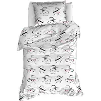 MOODIT Bettbezug, Odil Rachelle - 140 x 220 + 60 x 70 cm - Baumwolle