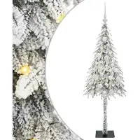 vidaXL Weihnachtsbaum Weiß 120 cm PE und Stahl