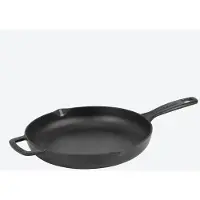 ComBekk Skillet, 26cm, Pfanne, Schwarz – Hochwertige Gusseisen-Konstruktion, gleichmäßige Wärmeverteilung, induktionsgeeignet.