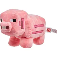 Mattel Minecraft Basis Schwein Plüschtier 20 Cm