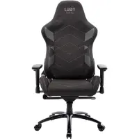Dripio Gaming-Stuhl, Kunstleder, dunkelgrau, normal, 125 kg Belastbarkeit