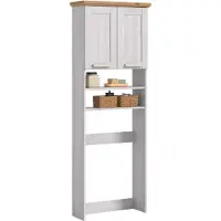 OEM Waschtisch-Umbau Verona 68x187x26 cm, 2 Türen, 2 offene Fächer