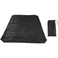 Gistuch Auto-Dachbox-Abdeckung, Gepäckträger, wasser-, regen- und staubdicht, für SUV, Outdoor-Reisen, 210D silberbeschichtetes Oxford-Gewebe, 170 x 145 cm