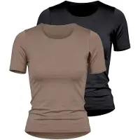 Nina von c. Unterhemd "2er Pack Halbarm Shirt Seide&Modal" 2 Stück, 2 Stk.