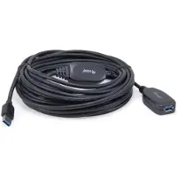 Equip 133347, 10 m, USB A, USB A, USB 3.2 Gen 1 (3.1 Gen 1), 5 Gbit/s, Schwarz