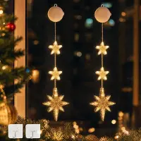 OEM Weihnachts-Fensterbeleuchtung Polarstern, warmweiß, 1 Stück