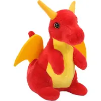 Wild republic Pluschtier Pluschtier Drache - rot - 13 cm - Drachen
