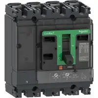 Schneider Electric Electric C25N4TM200 Kompaktleistungsschalter ComPacT NSX250N mit TM200D 4P4D 140-200A,50kA/415V AC